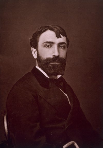 Antonin Mercie (1845-1916), from Galerie Contemporaine by French Photographer